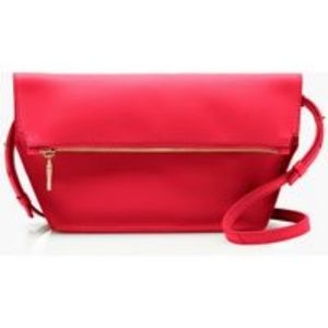 J.Crew Red Bennett Crossbody Bag